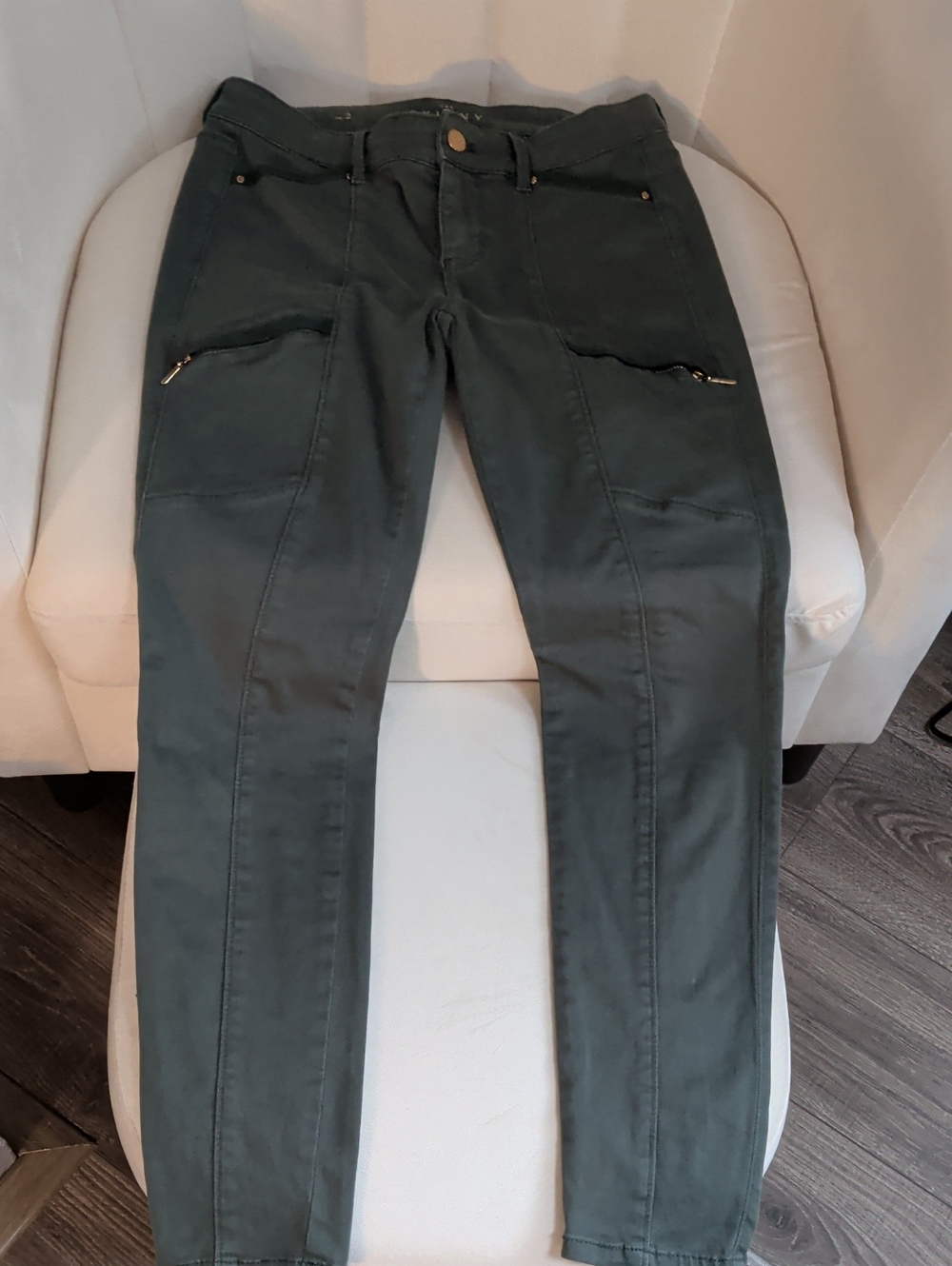 WHBM Green Colored Jeans